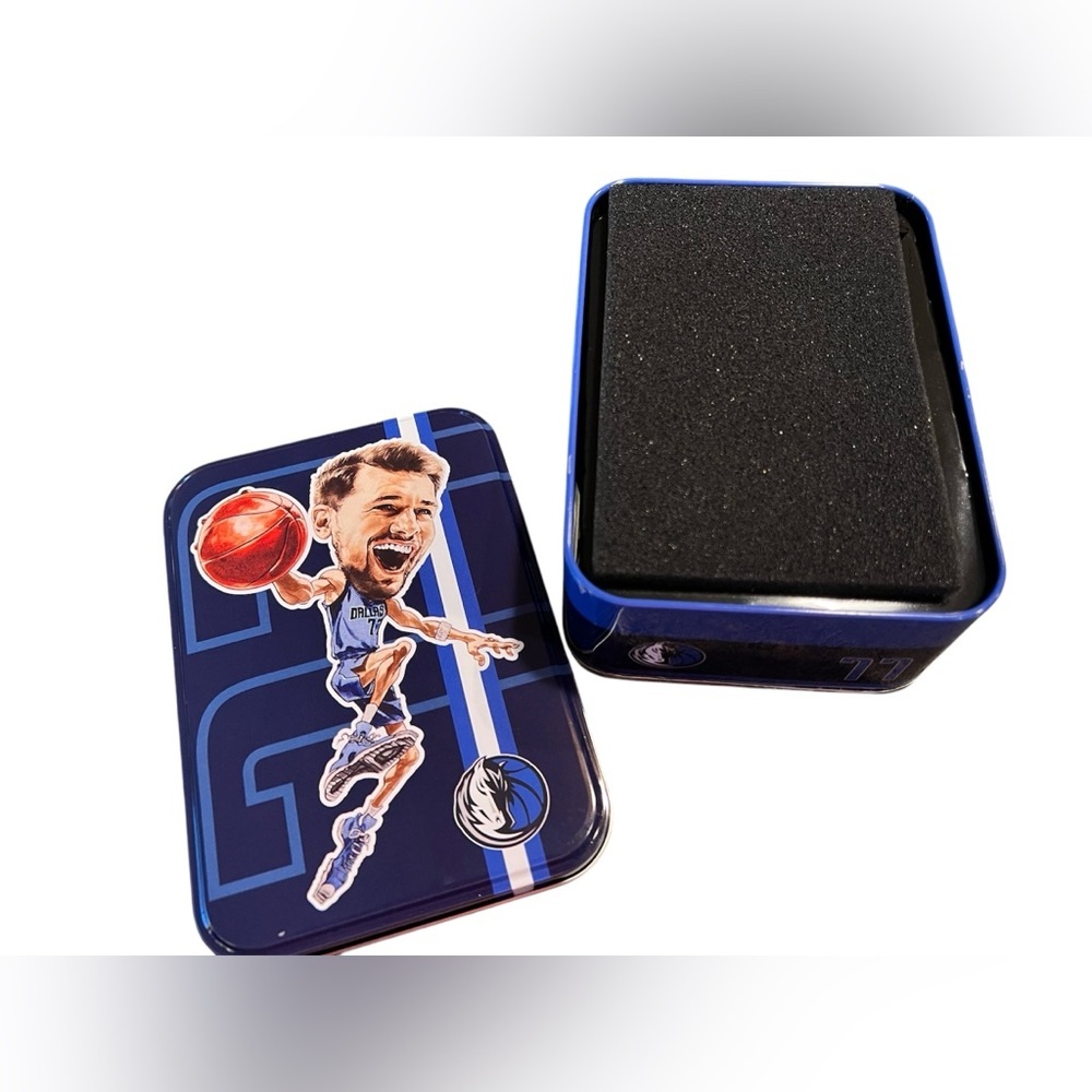 LUKA DONCIC 2022 NBALAB Tin #77 Mavs Mavricks NBA Card Storage Tin